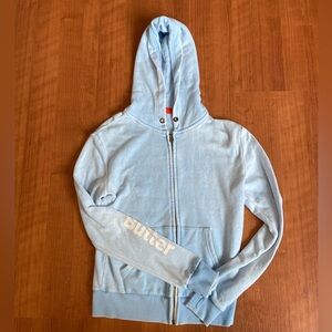 Butter zip up sweatshirt